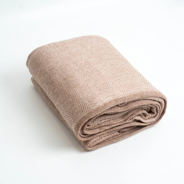 Cashmere Reversible Luxury Blanket Throw