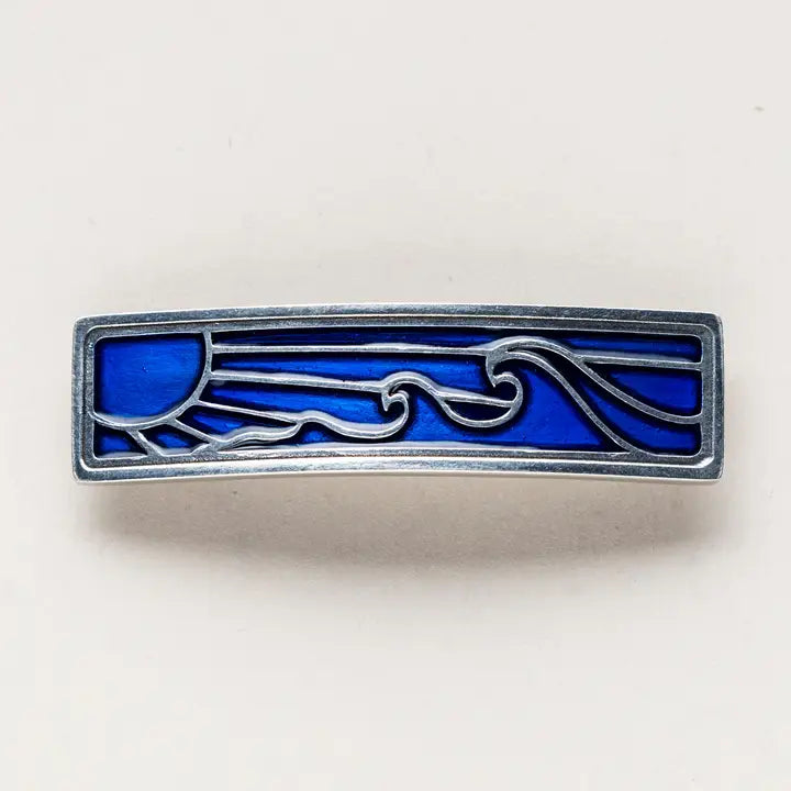 Danforth Pewter Wavesong Medium Barrette