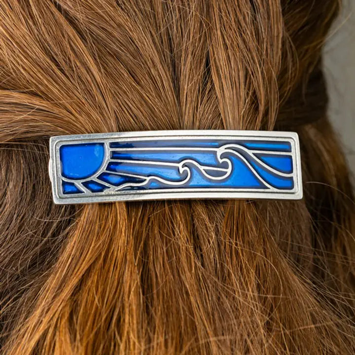 Danforth Pewter Wavesong Medium Barrette