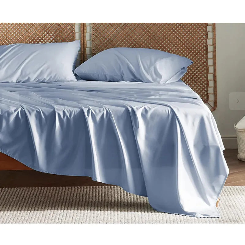 Bamboo Fiber Bed Sheet Set – Silky-Soft, Breathable Four-Piece