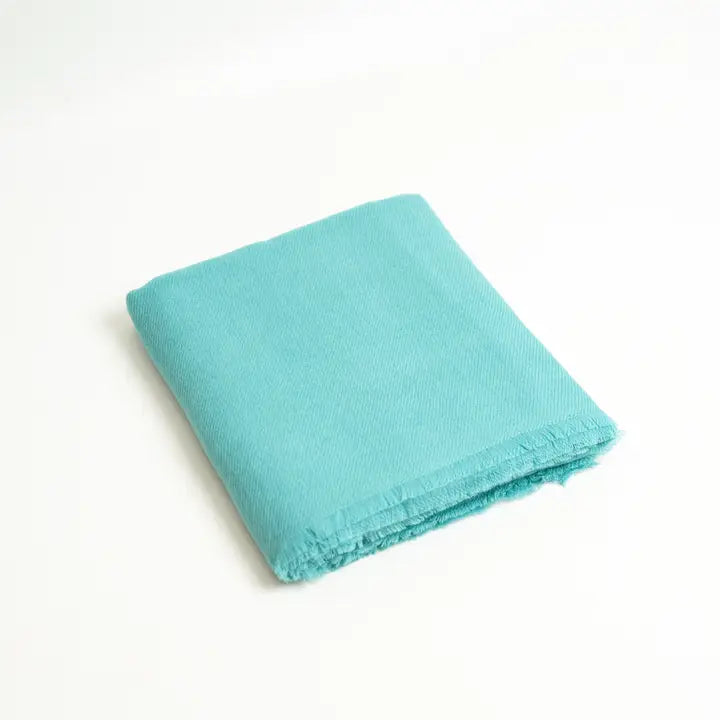 Pure Cashmere Oversized Wrap – 36 × 80 in