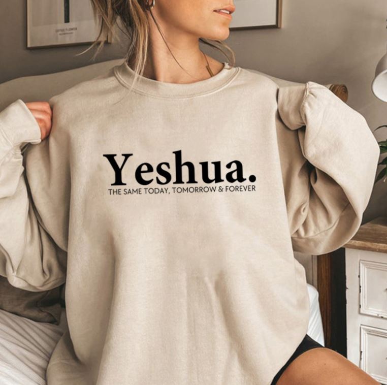 Vintage Yeshua Christian Sweatshirt Christia