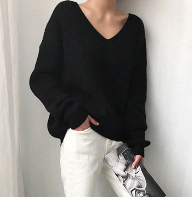 Cotton-Viscose Oversized Shirt