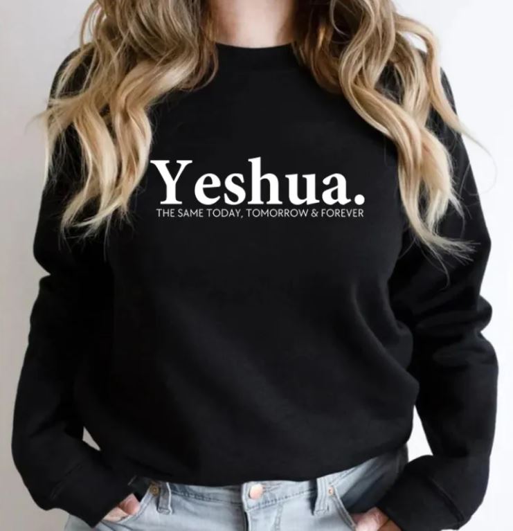 Vintage Yeshua Christian Sweatshirt Christia