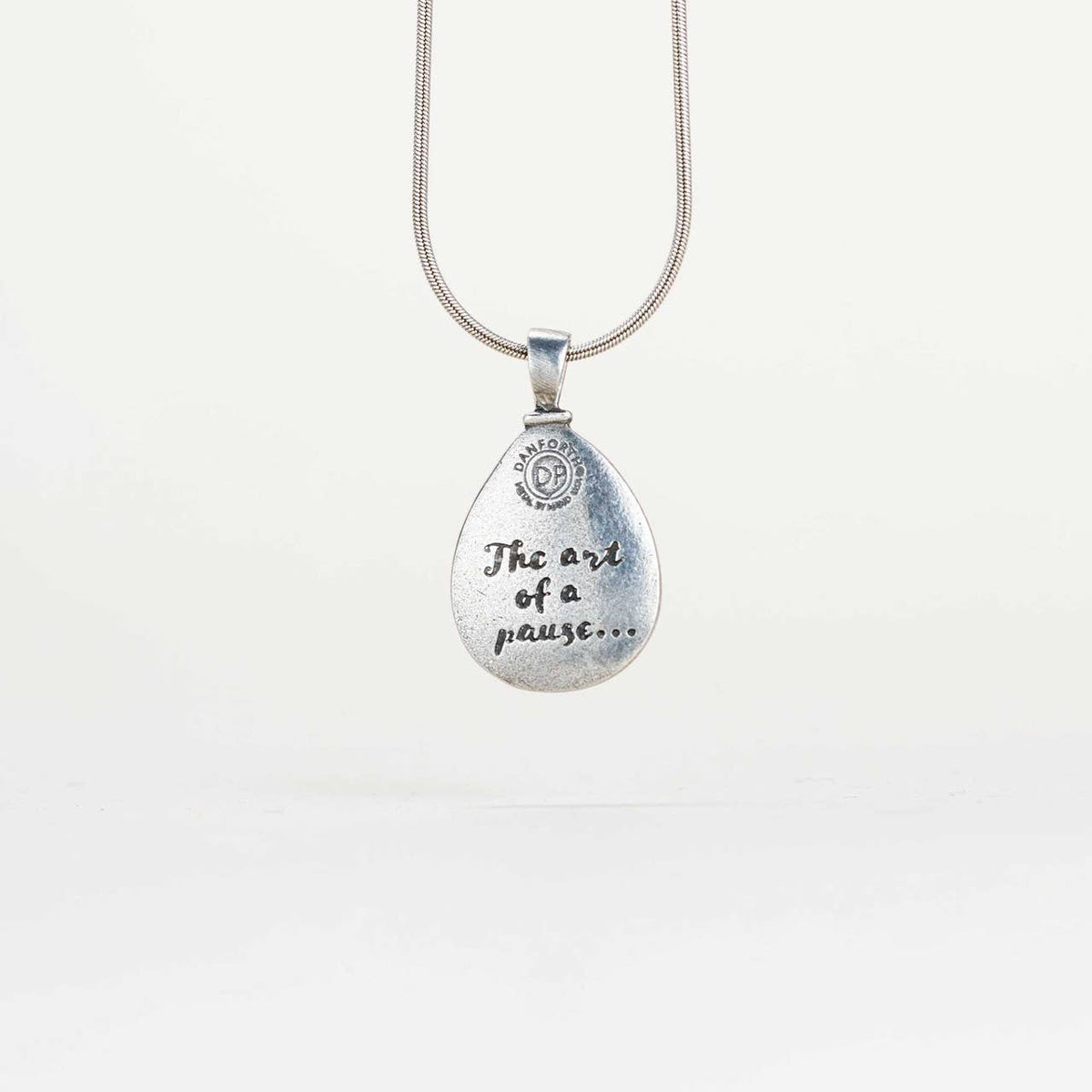 Danforth Pewter Pause Necklace • 18"