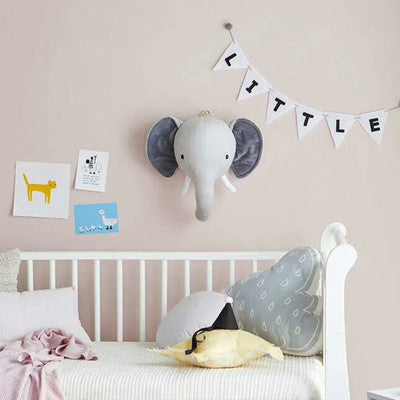 Plush Animal Wall Decor for Kids