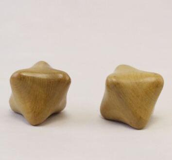 Vietnamese Aromatic Wood Hexagonal Massage Tool
