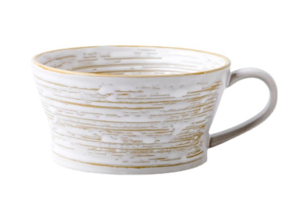 Large Hand-Painted Ceramic Mug