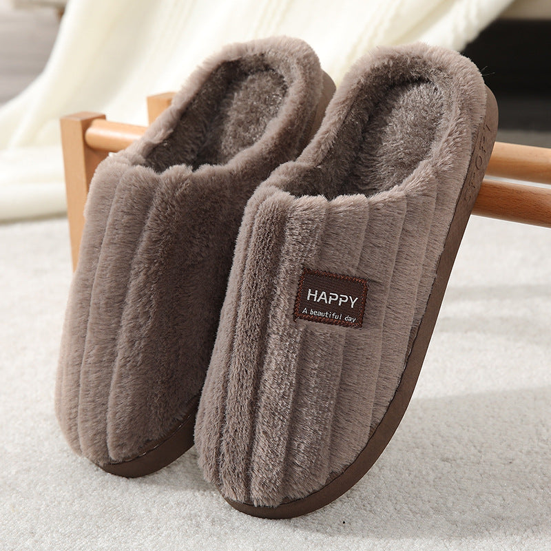 Plush Warm Home Slippers