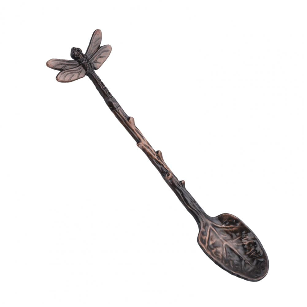 Unique-Dragonfly Dessert Spoon, Nature-Inspired