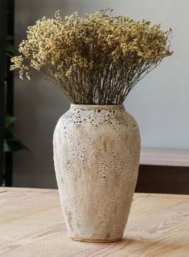 Minimalist Ceramic Vase in White
