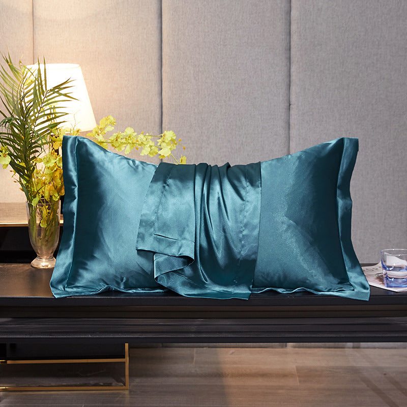 Imitation Silk Pillowcase - Ice Silk Bedding Towel