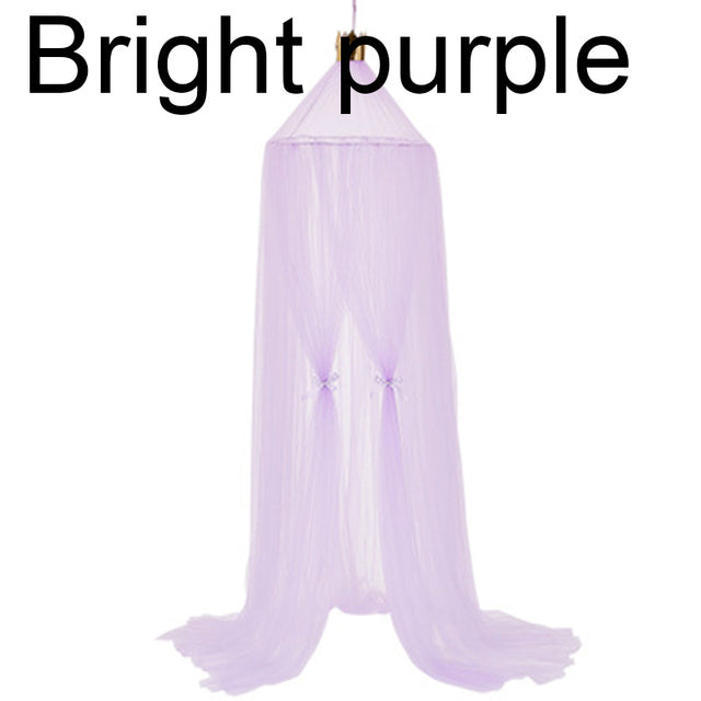 6 Colors Kids Bedding Dome Canopy for Girls' Rooms