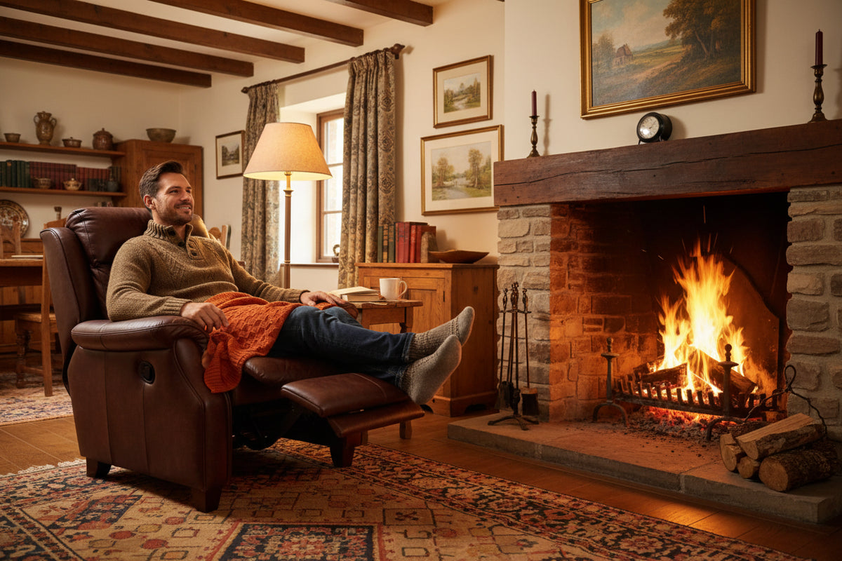 Irish Aran Fisherman Cable Knit Wool Throw