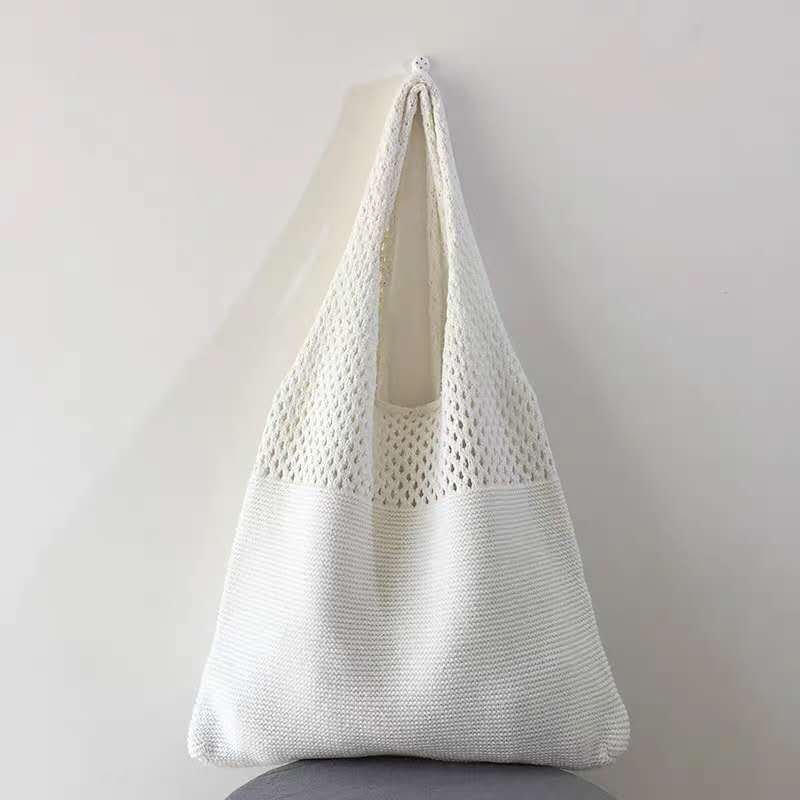 Retro Mesh Beach & Shopping Shoulder Bag