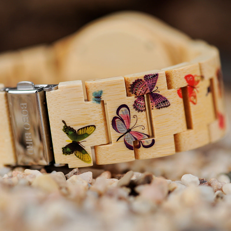Women's All-Wood Quartz Watch