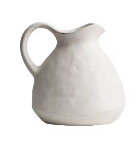 Petite White Ceramic Vase
