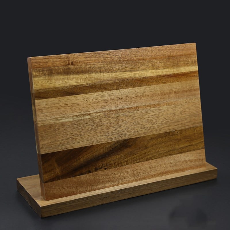 Acacia Wood Magnetic Knife Holder