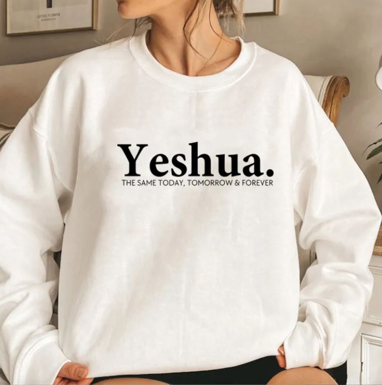 Vintage Yeshua Christian Sweatshirt Christia