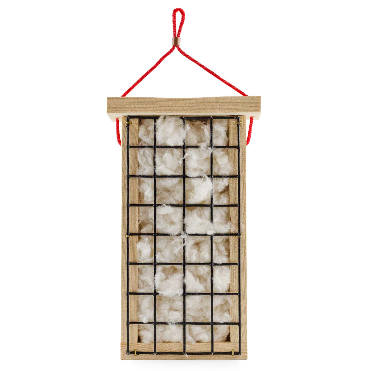 Handcrafted Pine Bird Nesting Material Holder