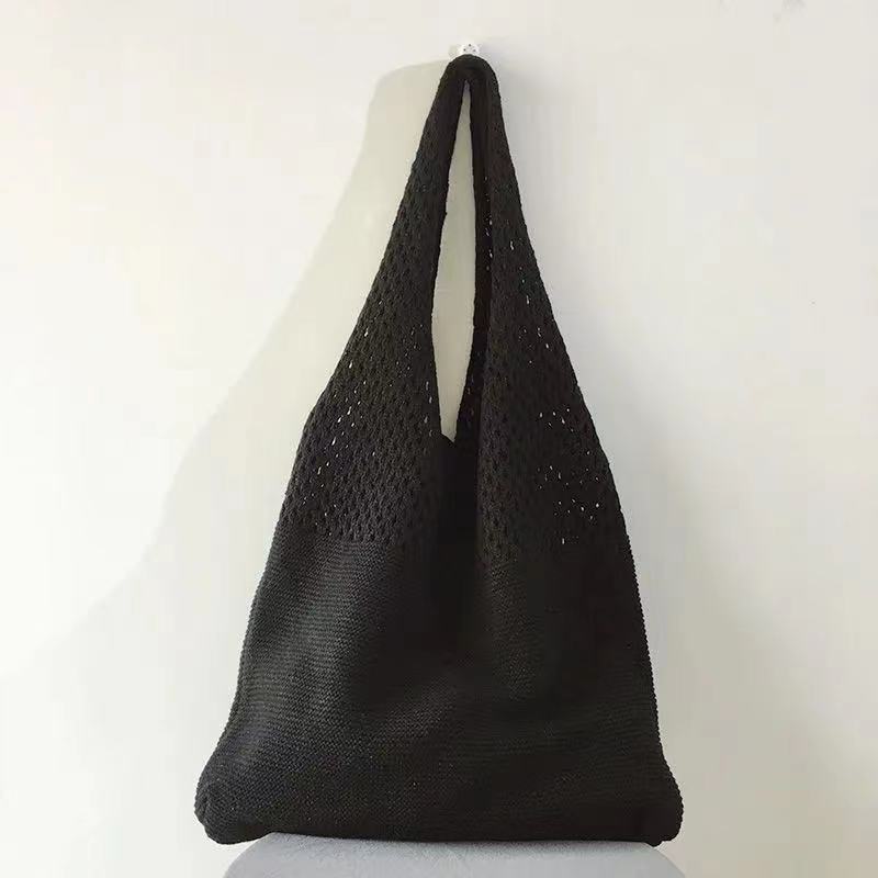 Retro Mesh Beach & Shopping Shoulder Bag