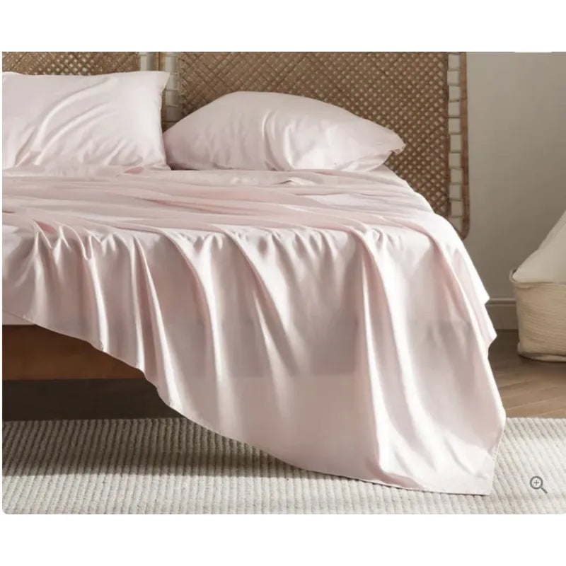 Bamboo Fiber Bed Sheet Set – Silky-Soft, Breathable Four-Piece