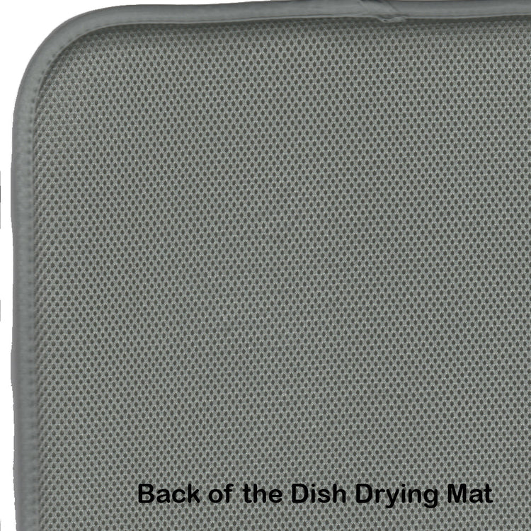 Sunflowers in Watercolor Dish Drying Mat