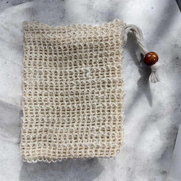 Natural Sisal Soap Saver Pouch