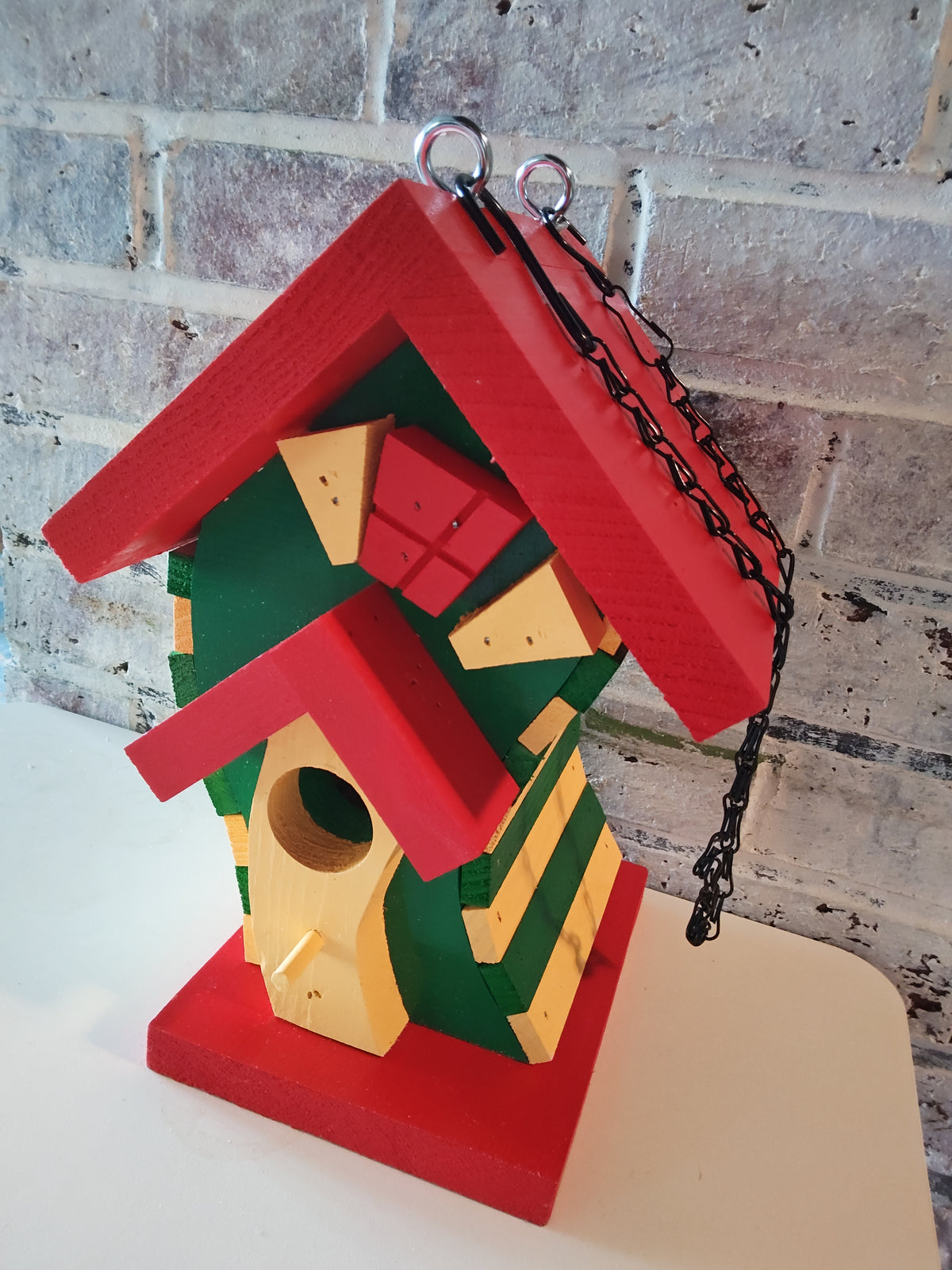 Handmade Curvy Whimsical Birdhouse