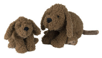 Larry the Labradoodle Plush Dog, 15 Inches