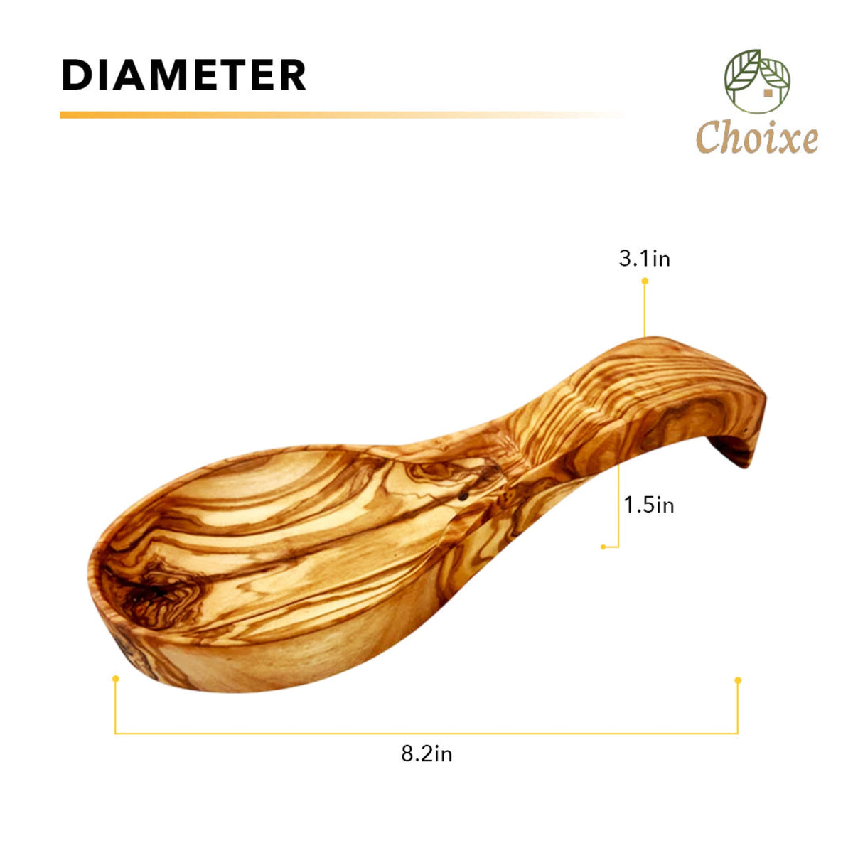 Olive Wood Spoon Rest