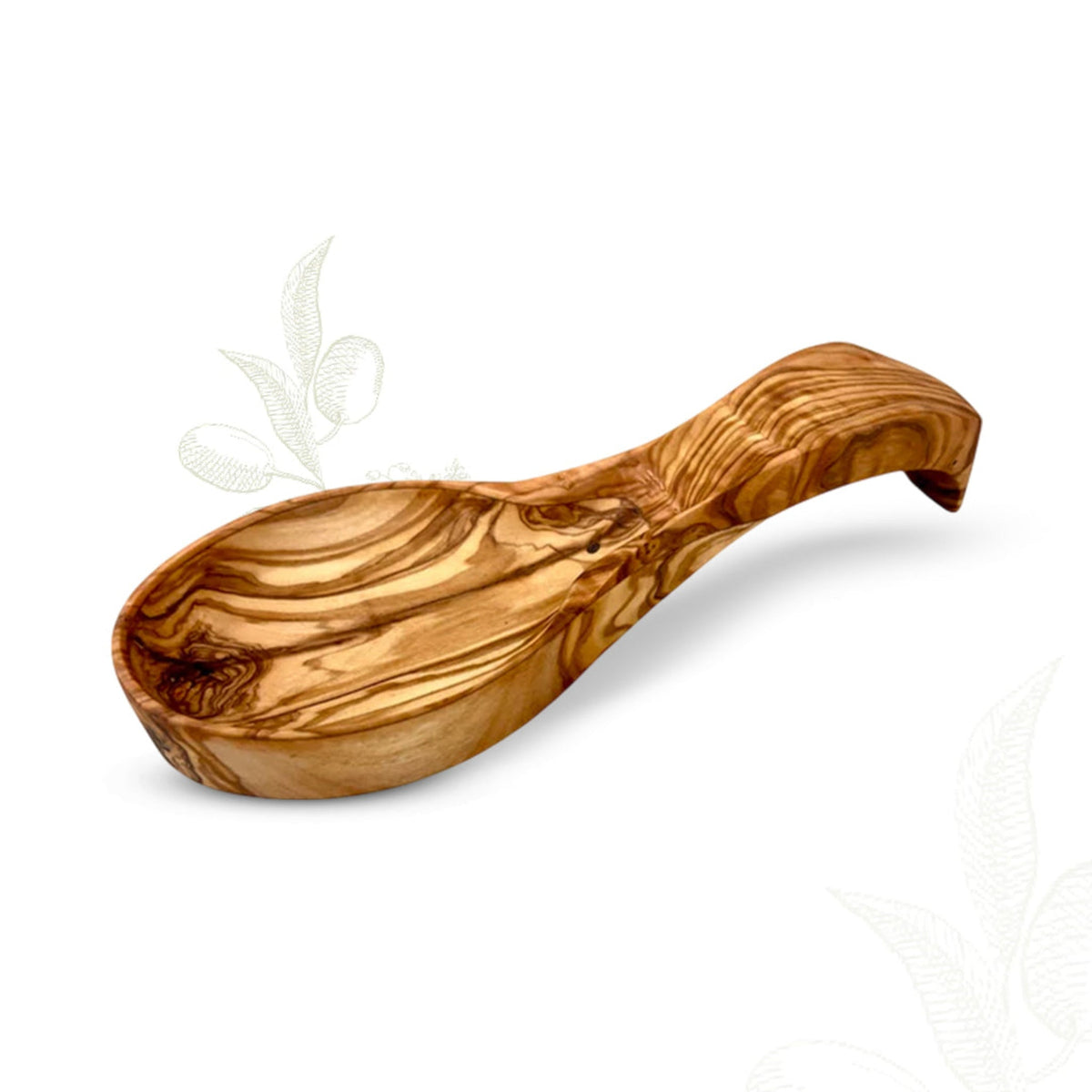 Olive Wood Spoon Rest