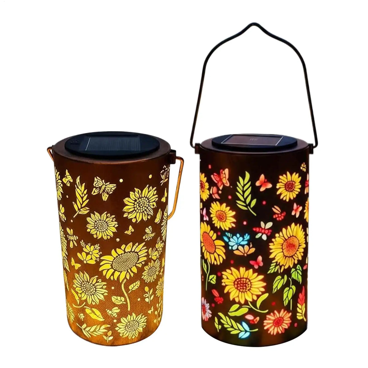 Solar LED Garden Lantern – IP68 Weatherproof Outdoor Light for Yard, Porch & Pathway