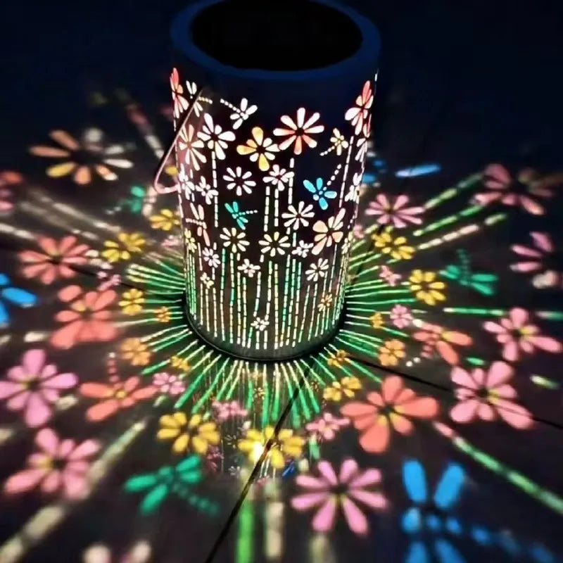 Solar Dragonfly Garden Lamp – Warm LED Outdoor Accent Light