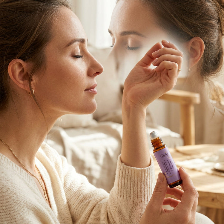 Lavender Roll-On Perfume with Jojoba Oil