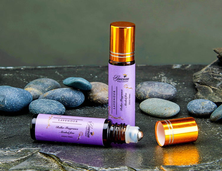 Lavender Roll-On Perfume with Jojoba Oil