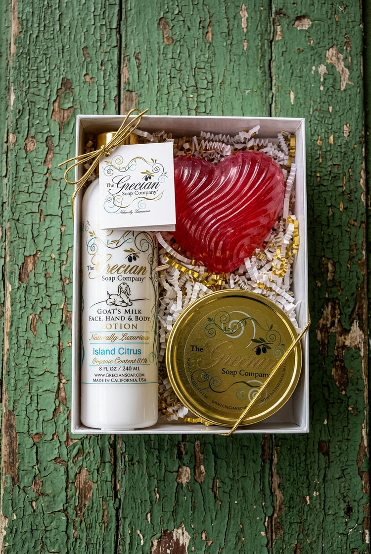 Organic-Almond Lotion-Gift Box
