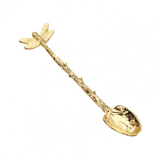 Unique-Dragonfly Dessert Spoon, Nature-Inspired