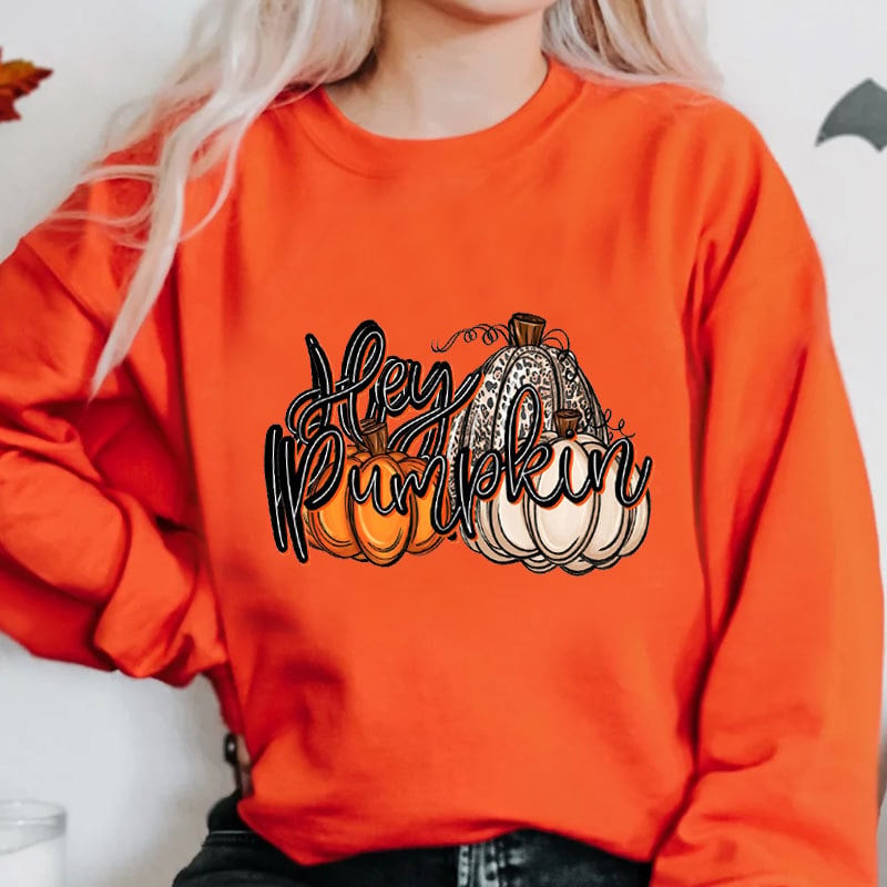 Couple Halloween Evil Pumpkin Head Costumes