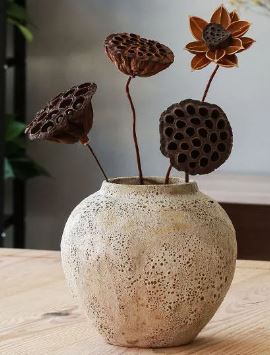 Minimalist Ceramic Vase in White