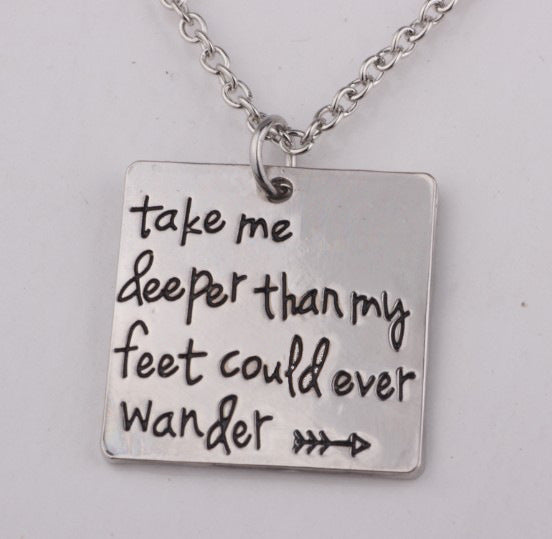 Pendants with Meaning Necklace