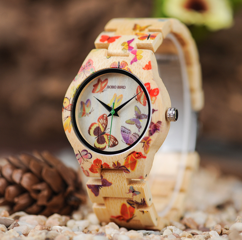 Women's All-Wood Quartz Watch