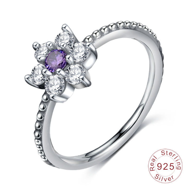 Sakura Sterling Silver Floral Ring