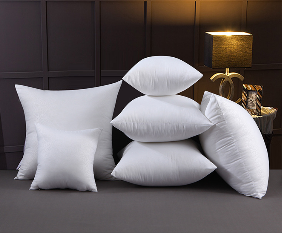 White Decorative Pillow Insert, Multiple Sizes