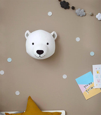 Plush Animal Wall Decor for Kids
