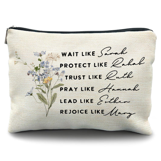 Christian makeup bag