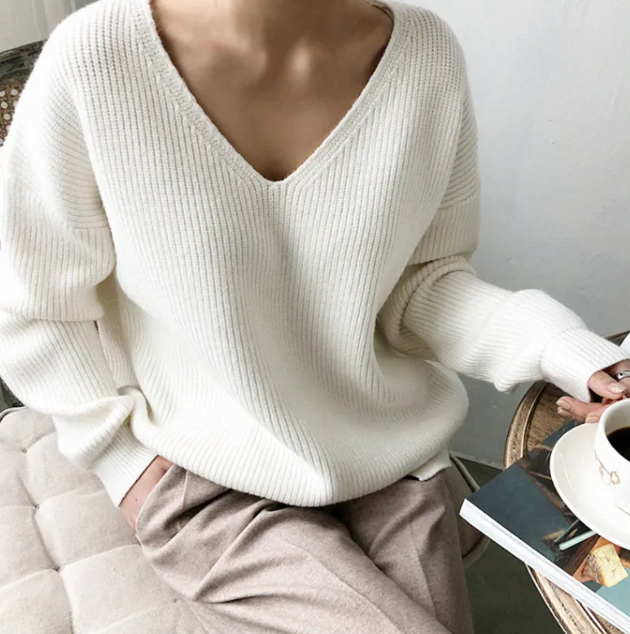 Cotton-Viscose Oversized Shirt
