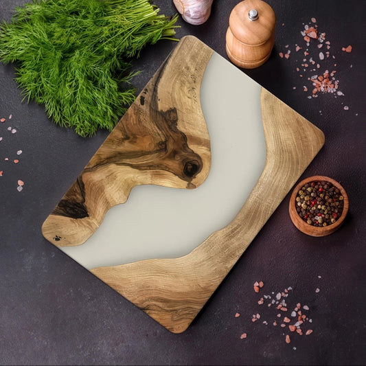 Epoxy Resin Tempered Glass Cutting Board