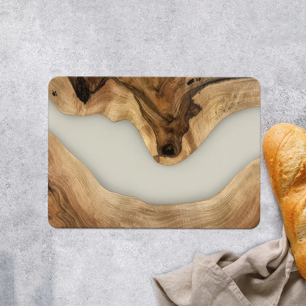 Epoxy Resin Tempered Glass Cutting Board
