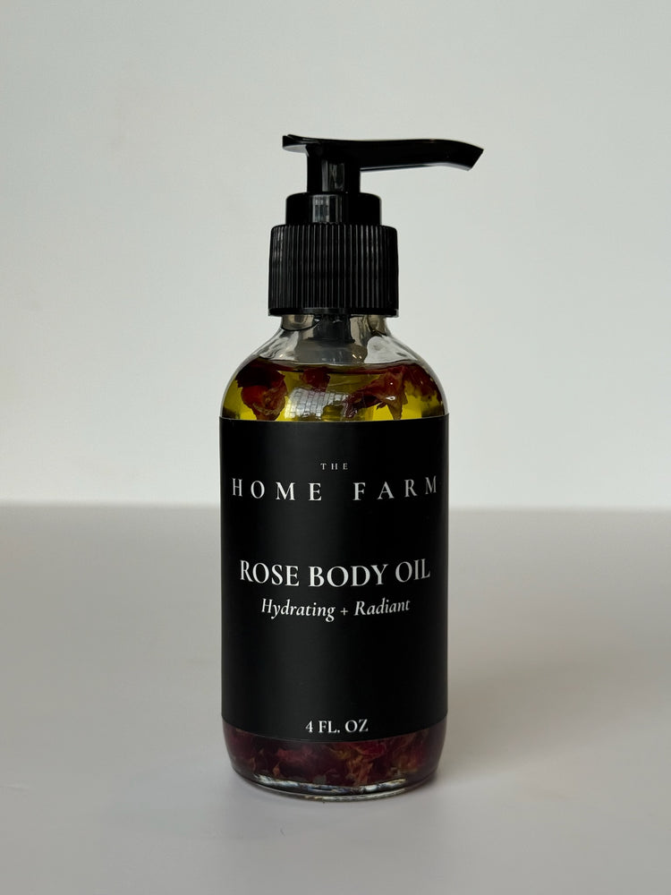 Rose Body Oil, 4 oz